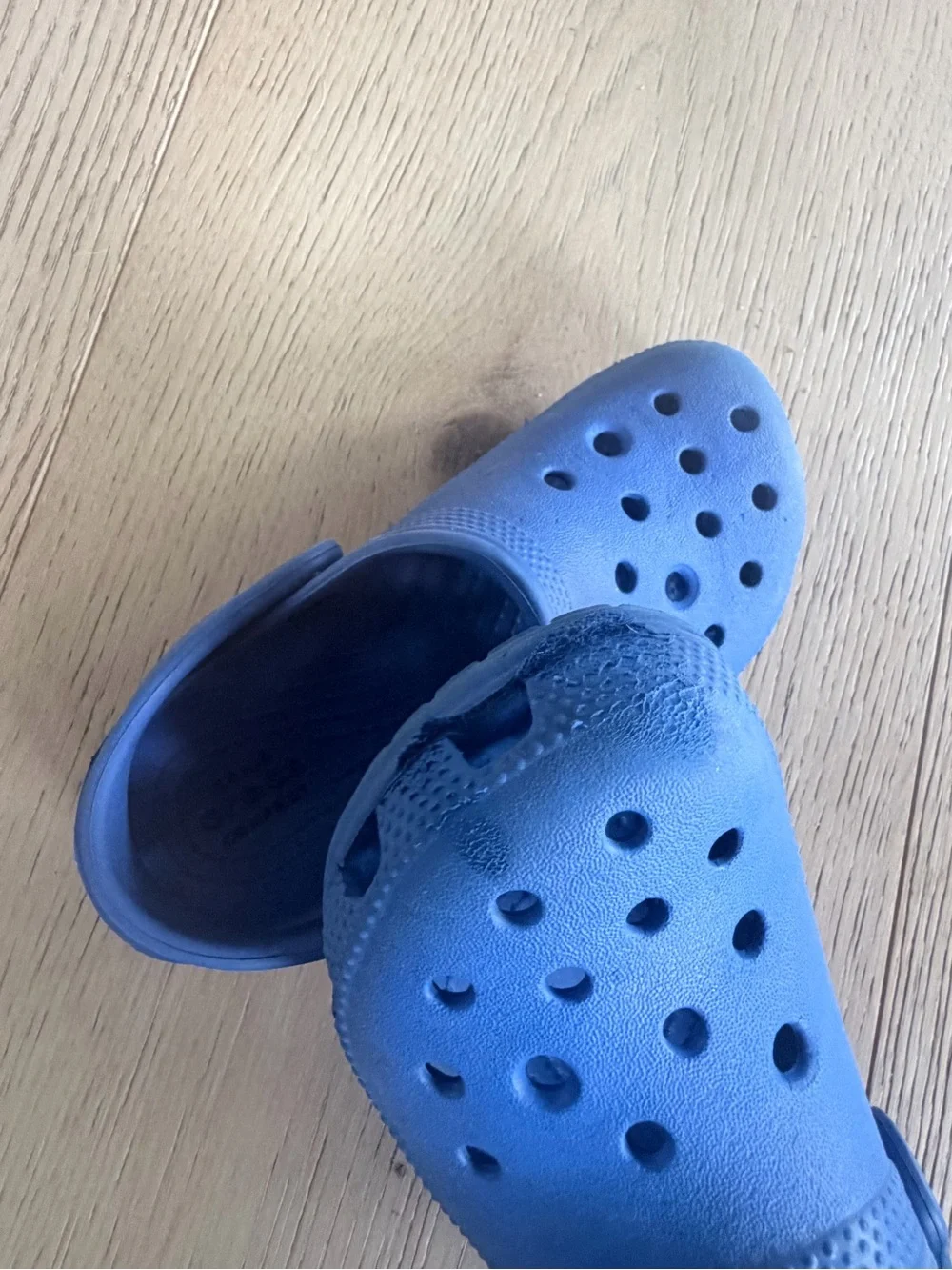 CROCS Kids Royal Blue Classic Clogs